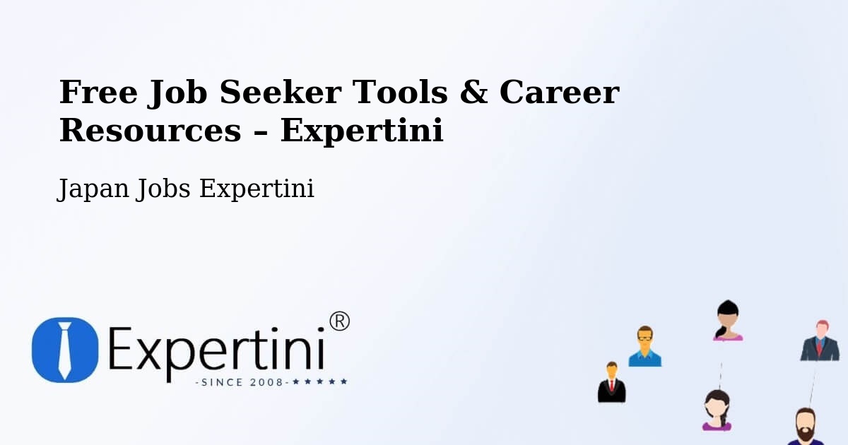 Free Job Seeker Tools & Career Resources – Gobō - Gobō, Japan Jobs Expertini