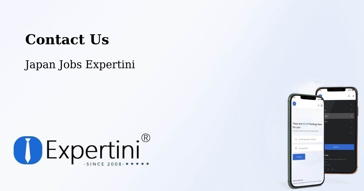 Contact Expertini – Gobō - Japan Jobs Expertini