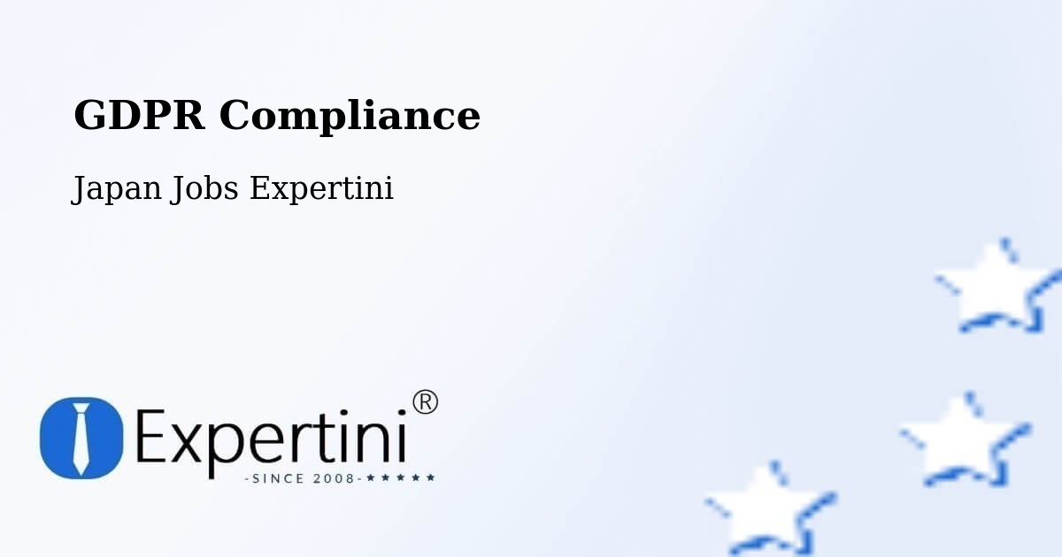 EU GDPR Compliance Statement – Gobō - Japan Jobs Expertini