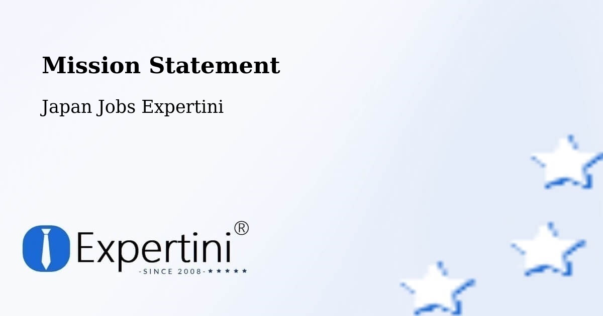 Corporate Mission – Gobō - Japan Jobs Expertini