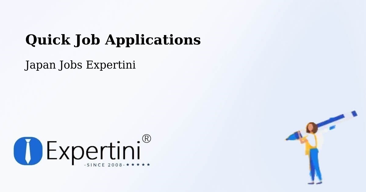 Quick Apply Feature – Gobō - Japan Jobs Expertini