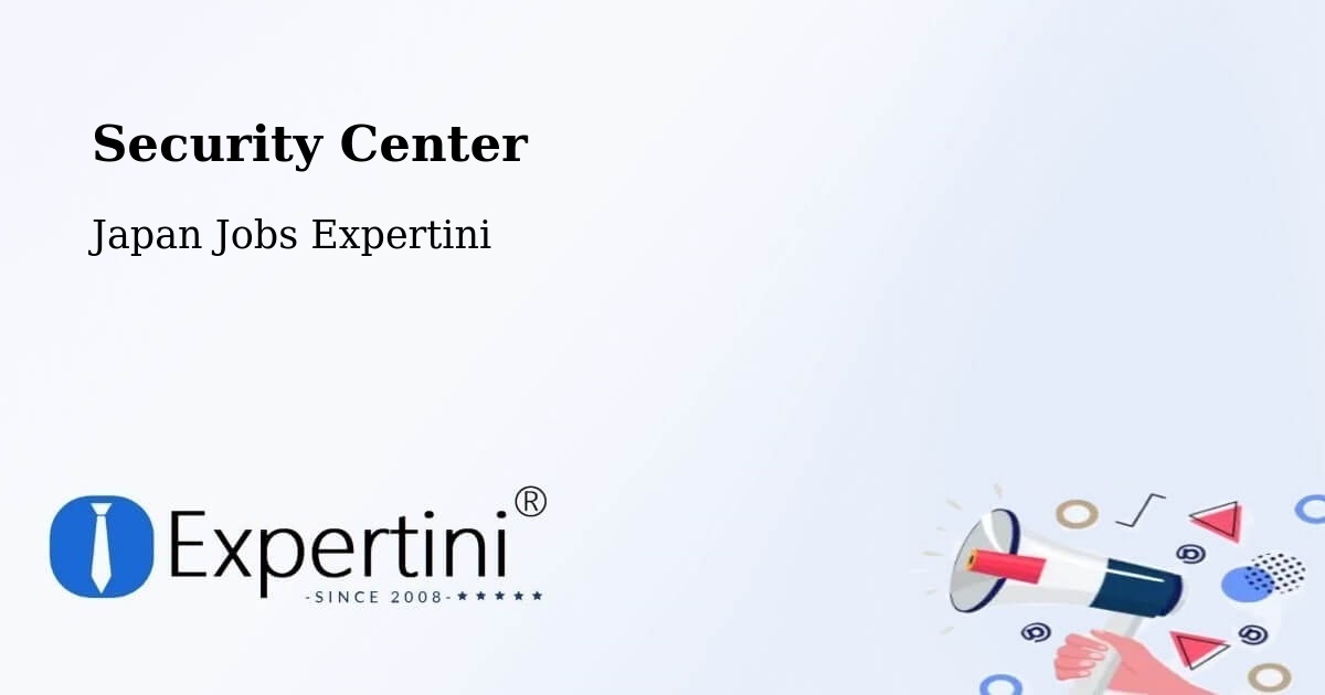Security & Compliance – Gobō - Japan Jobs Expertini
