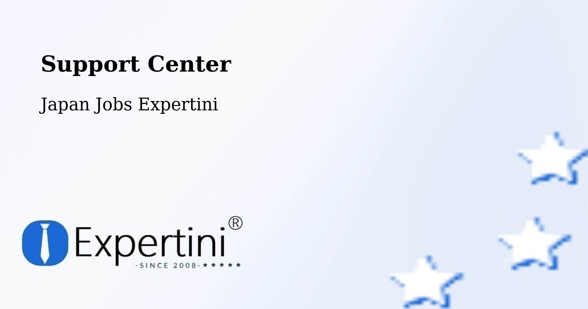 Support Services – Gobō - Japan Jobs Expertini