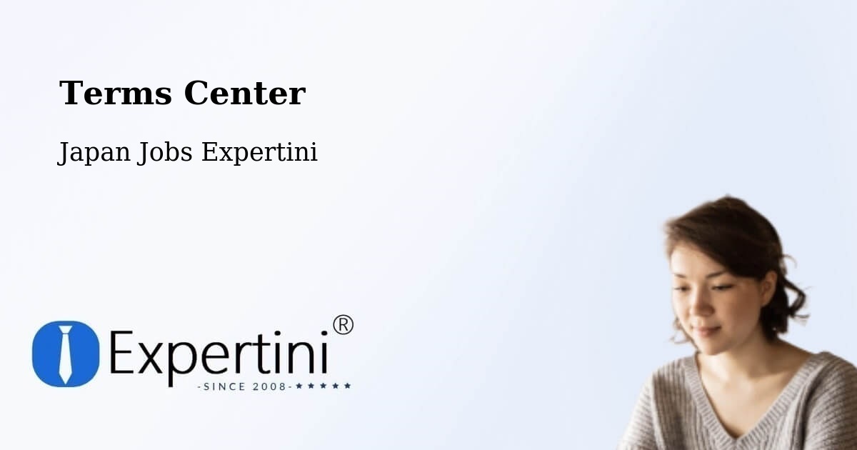 Terms of Service – Gobō - Japan Jobs Expertini